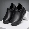 STRONGSHEN Men Kitchen Shoes Outdoor Platform Chef Shoes Water proof OilProof Restaurant Work Shoe Non-slip Fishing Shoes Unisex 6
