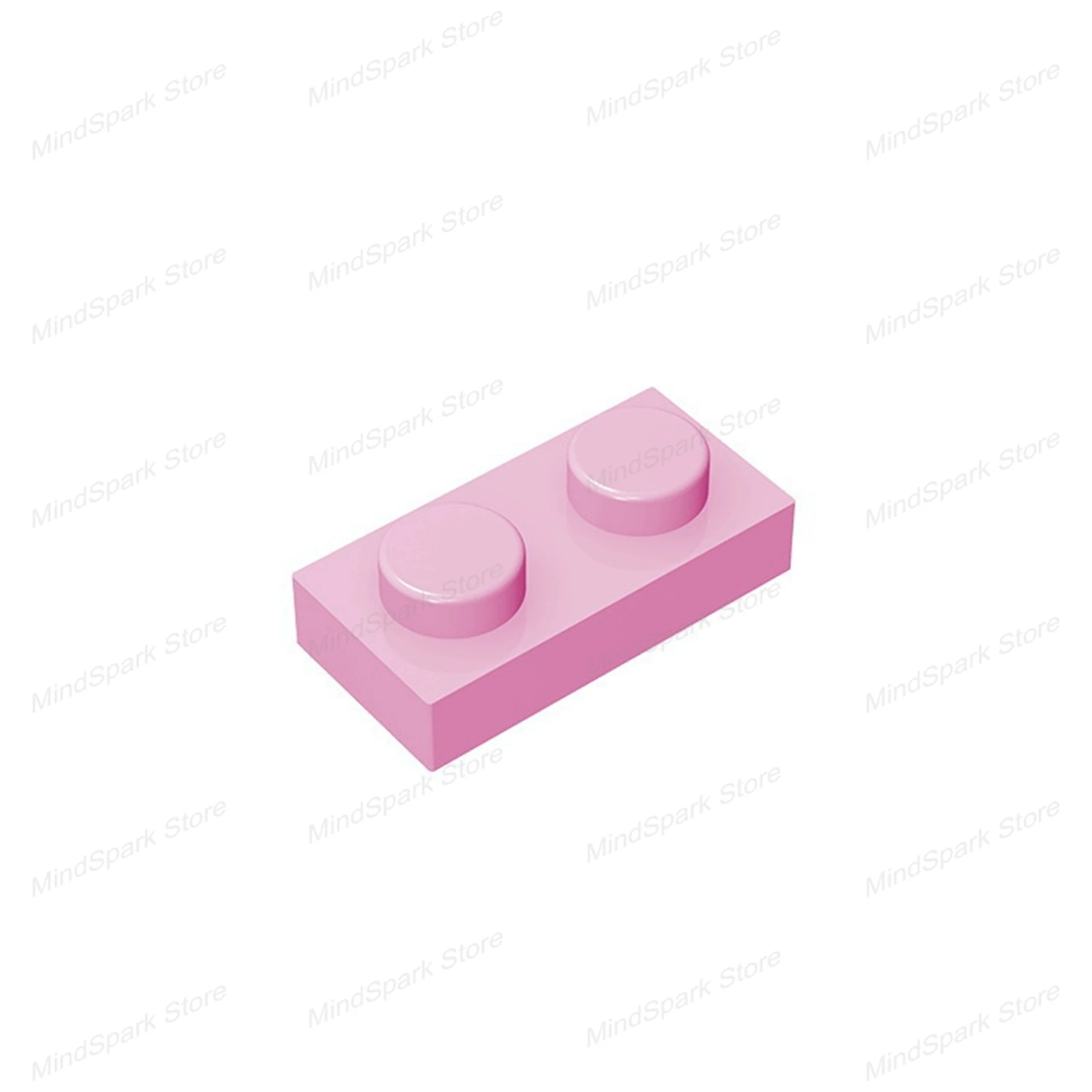 1x2 클래식 기본 보드 빌딩 블록 조립 부품 10/20PCS DIY 작은 입자 MOC 구멍 벽돌 어린이 교육 완구