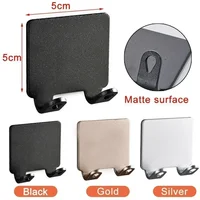 1PC Punch Free Shaving Razor Holder Men Shaving Shaver Storage Hook Wall Shelf Bathroom Razor Rack Wall Kitchen Accessories 2