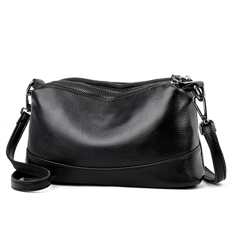 Genuine Leather Bag Shoulder Single New Fashionable Versatile Casual Handbag For Woman High-Quality Messenger Luxury Crossbody