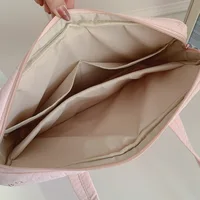 Nouveau sac fourre-tout élégant pour femme, grande capacité, sac à bandoulière simple pour ordinateur portable, sac à main pour trajets quotidiens 4
