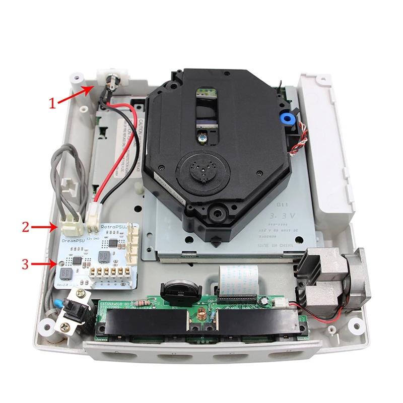 【High-quality】 Sega Dreamcast Game Console, Dreampsu Power Board, 12V.