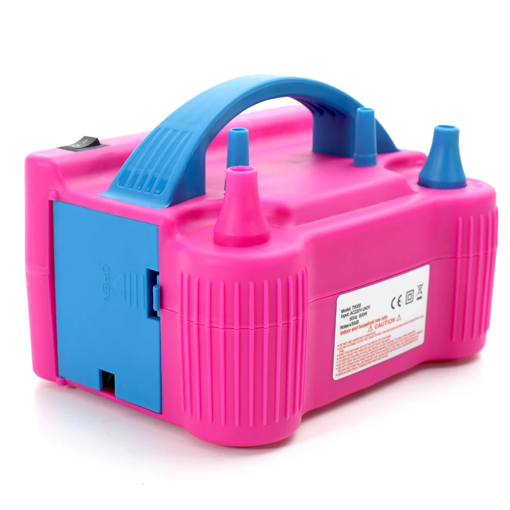

220V Balloon Inflator Balloon Nozzle Home Portable Air Pump Electric Air Inflatable Tool Blower Power Fast Two Pump High