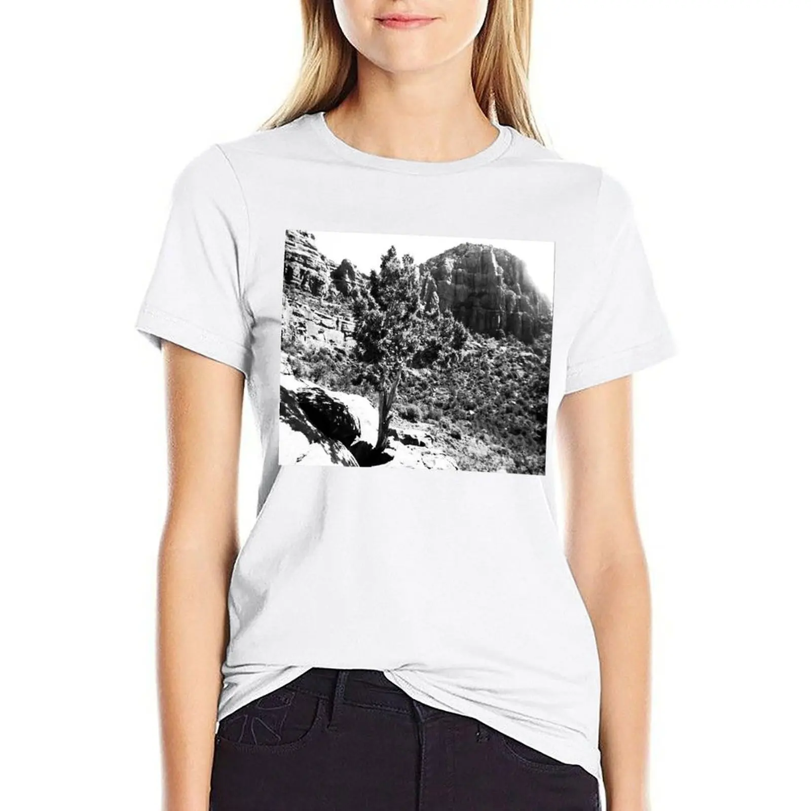 

Escape T-shirt summer top tops t-shirt dress for Women long