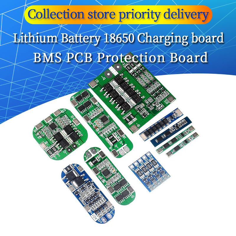 1S 2S 3S 4S 3A 20A 30A Li-ion Lithium Battery 18650 Charger PCB BMS Protection Board For Drill Motor Lipo Cell Module 5S 6S