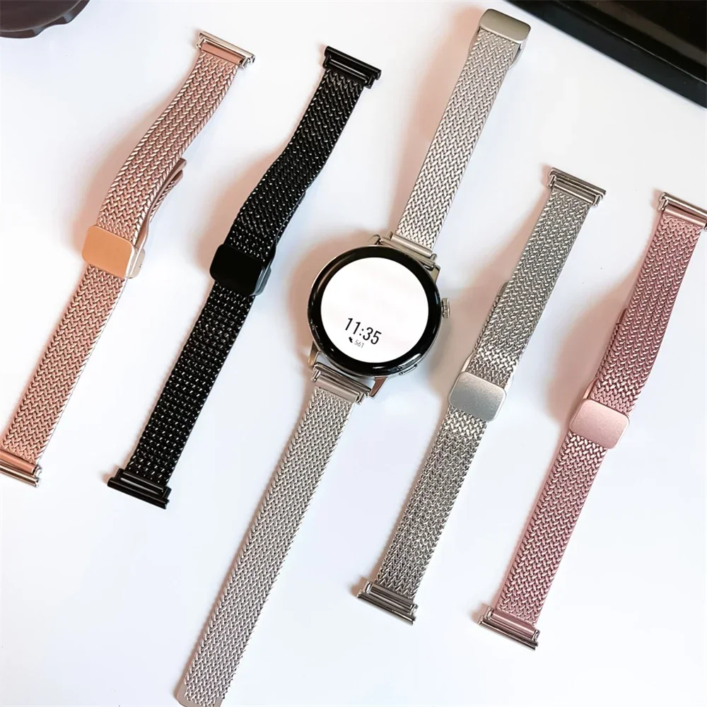 Luxury Metal Magnetic Watch Strap - 20/22mm Elegantly Designed Bracelet
