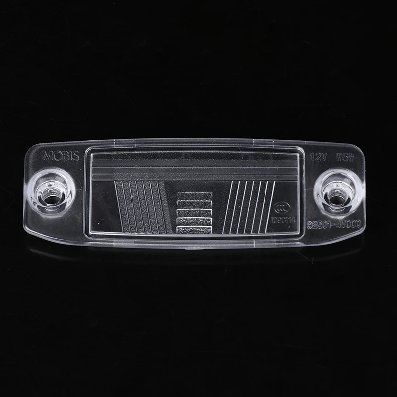 Rear License Plate Lamp LENS-EITHER SIDE Fit 2011-2013 92510-2P000/ 925102P000 Plastic Car Accessorie 1pc license light cover