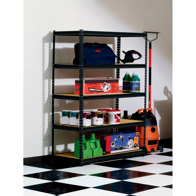 72in 5-Shelf Steel Storage Rack