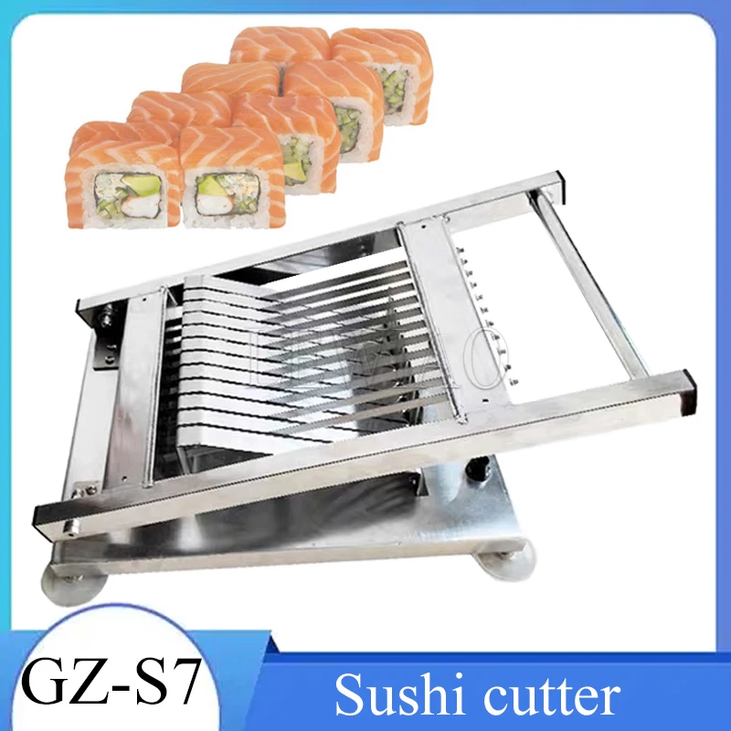 

Commercial Sushi Roll Cutter Sushi Roll Cutter Machine 17/20mm Manual Rice Ball Cutting Machine For Sushi Restaurant