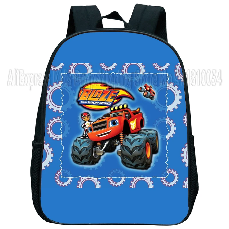 Blaze and the Monster Machines Kindergarten Backpack Toddler Cartoon Mini Bookbags Boys Girls Schoolbags Child Rucksack 5