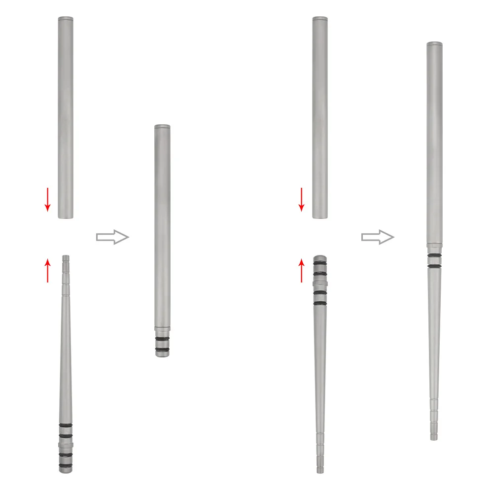 Titanium Folding Portable Camping Chopsticks Picnic Outdoor Titanium Alloy Chopsticks 2