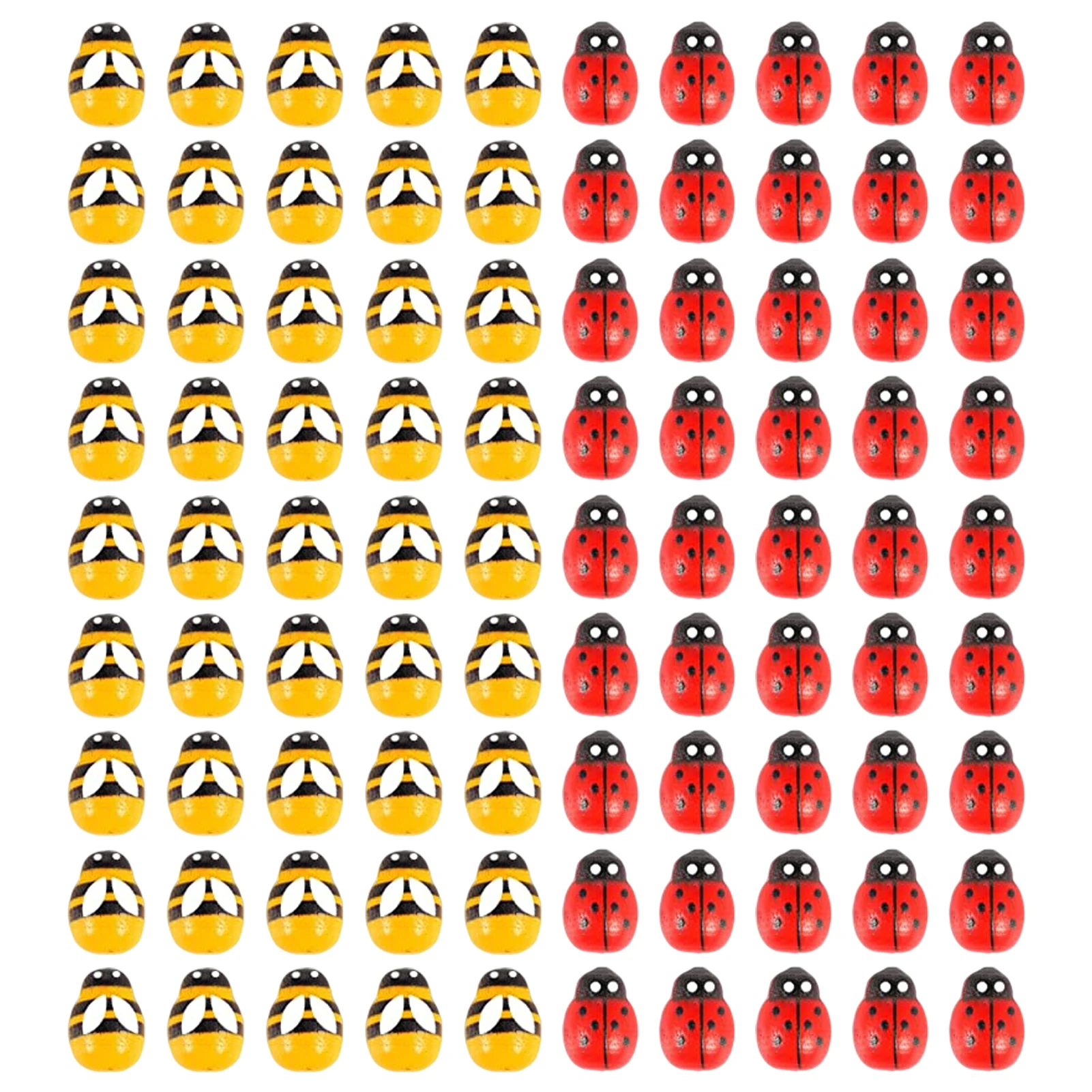 400 Pcs Bee Stickers Ladybirds Stickers Embellishments Flatback