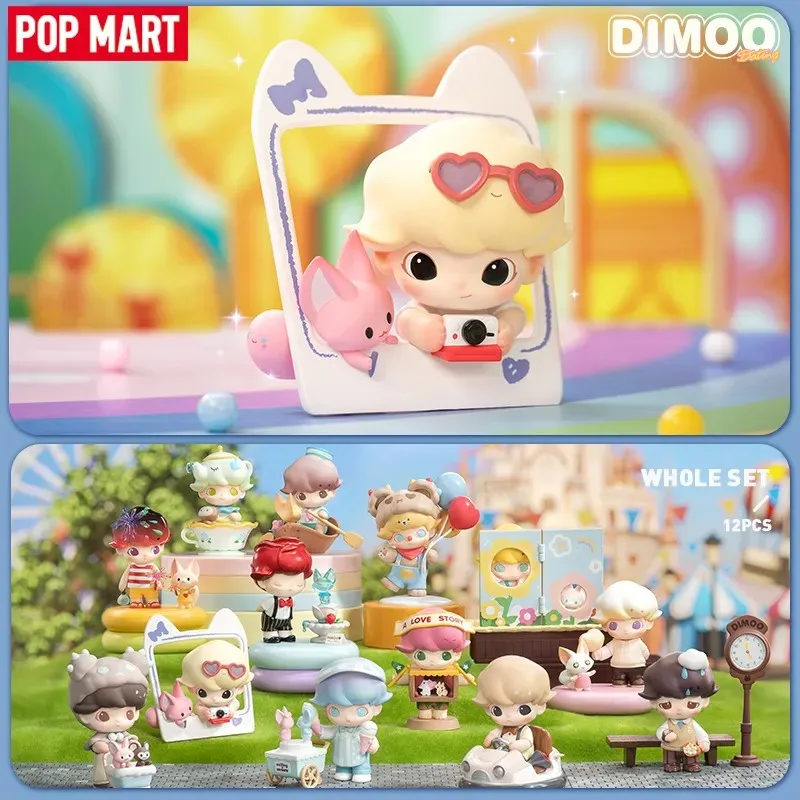 

POP MART Dimoo свидание серии глухая коробка игрушки Угадай сумку загадочная коробка Mistery Caixa экшн-фигурка сюрприза Милая модель на день рождения