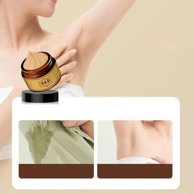 Body Armpit Odor Remove Cream Underarm Bad Smell Sweating Removal Armpit Refreshing Antiperspirant Lasting Aroma Deodorant