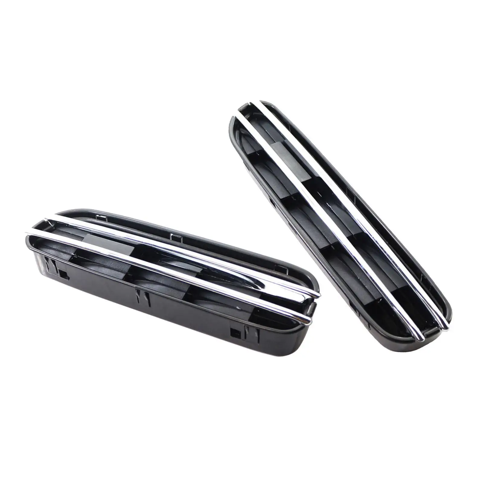 1 Pair Air Flow Vents Grilles Decor for BMW 5 Series E39 E60
