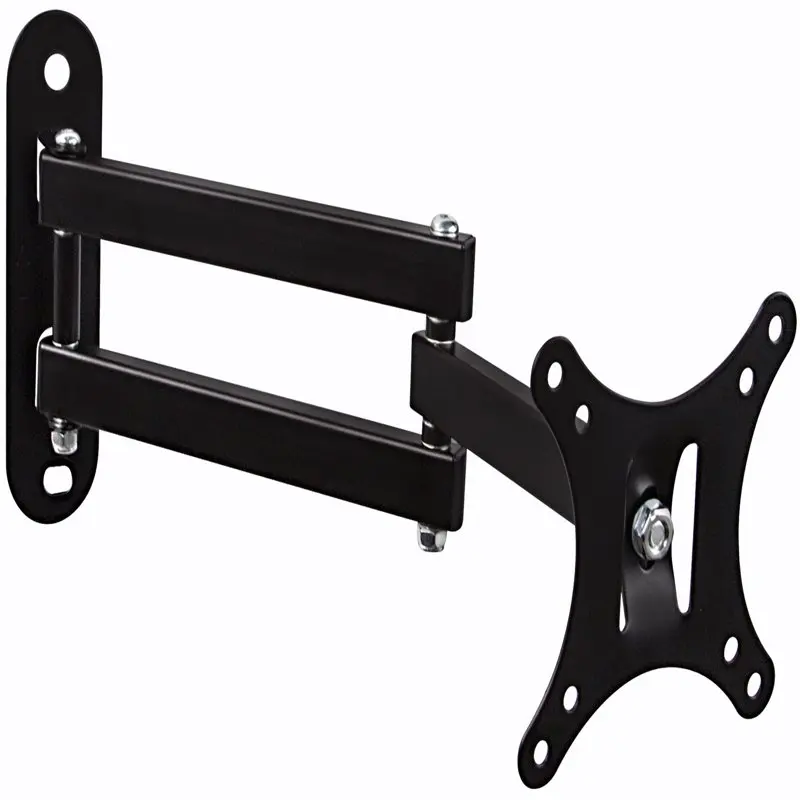 

NEW tv stand Full Motion TV Monitor Wall Mount Fits 19"-27" Screens Capacity 40 lbs. Small TV's