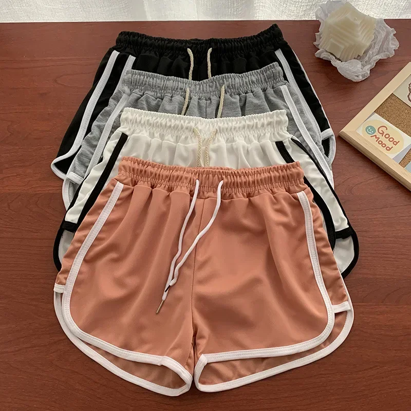 Yoga Shorts Women's Summer Sports Korean Edition High Waist Wide Leg