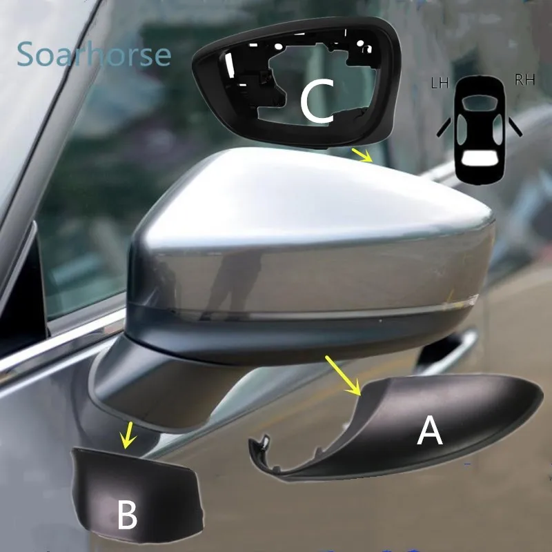 For Mazda Cx5 Cx5 2017 2018 2019 Car Side Rearview Mirror Lower Cover