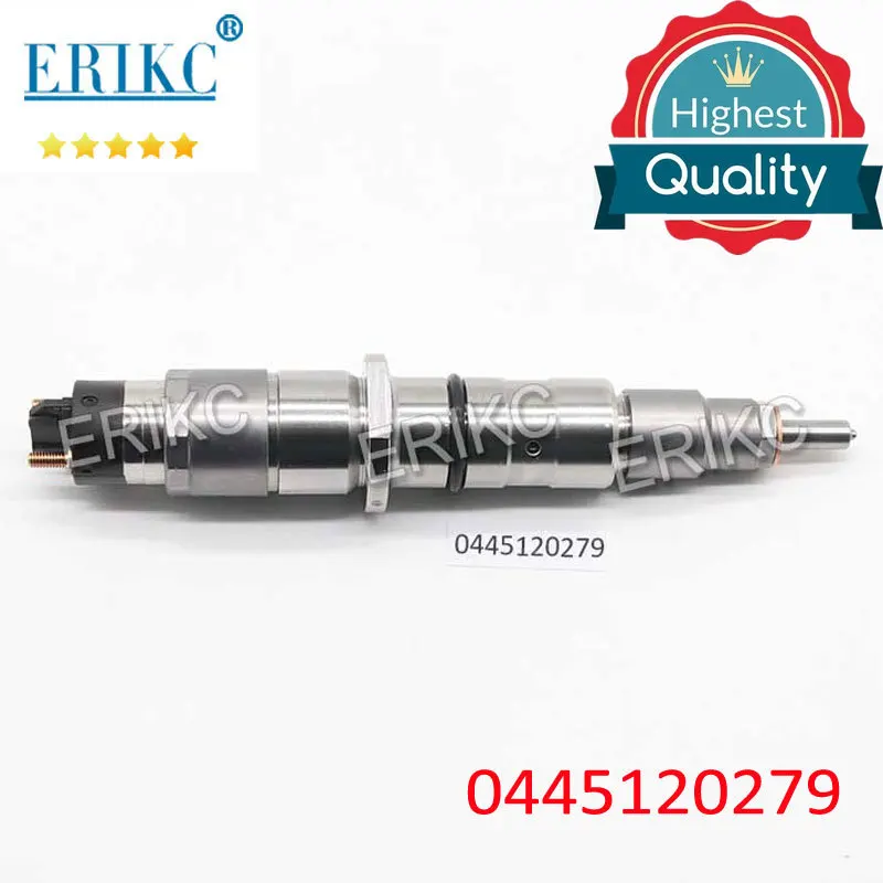 

ERIKC 0445120279 Common Rail Fuel Sprayer 0 445 120 279 Diesel Injector Nozzle Injection 0445 120 279 for Bosch Parts