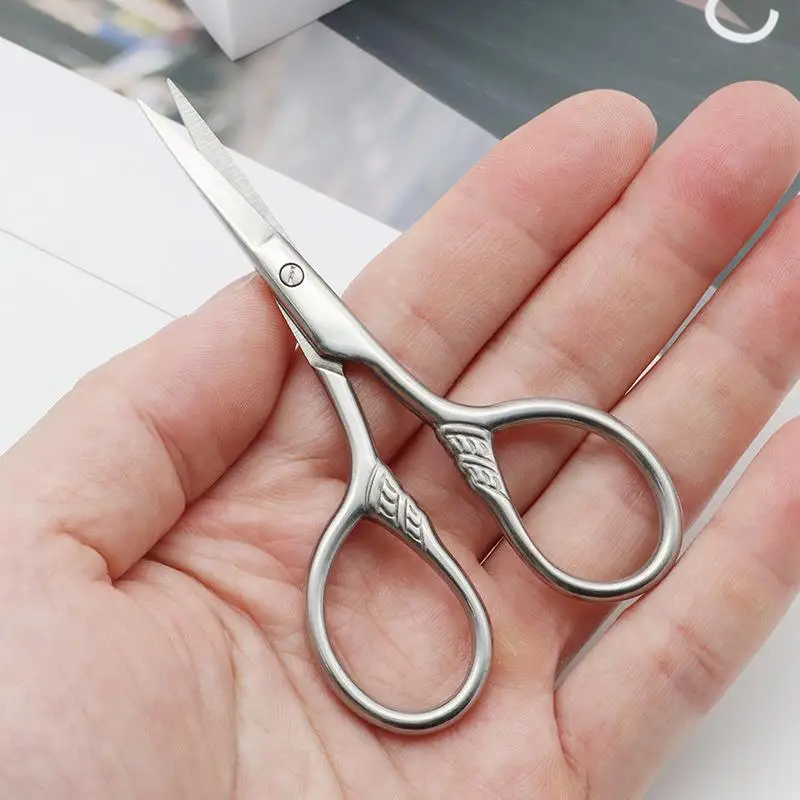 Sewing Scissors Stainless Steel Sewing Needlework Scissors Household Embroidery Thread Shears Cutter