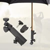 Golf Push Trolley Umbrella Holder Plastic Stand Pull Bike Cart Black Universal 6