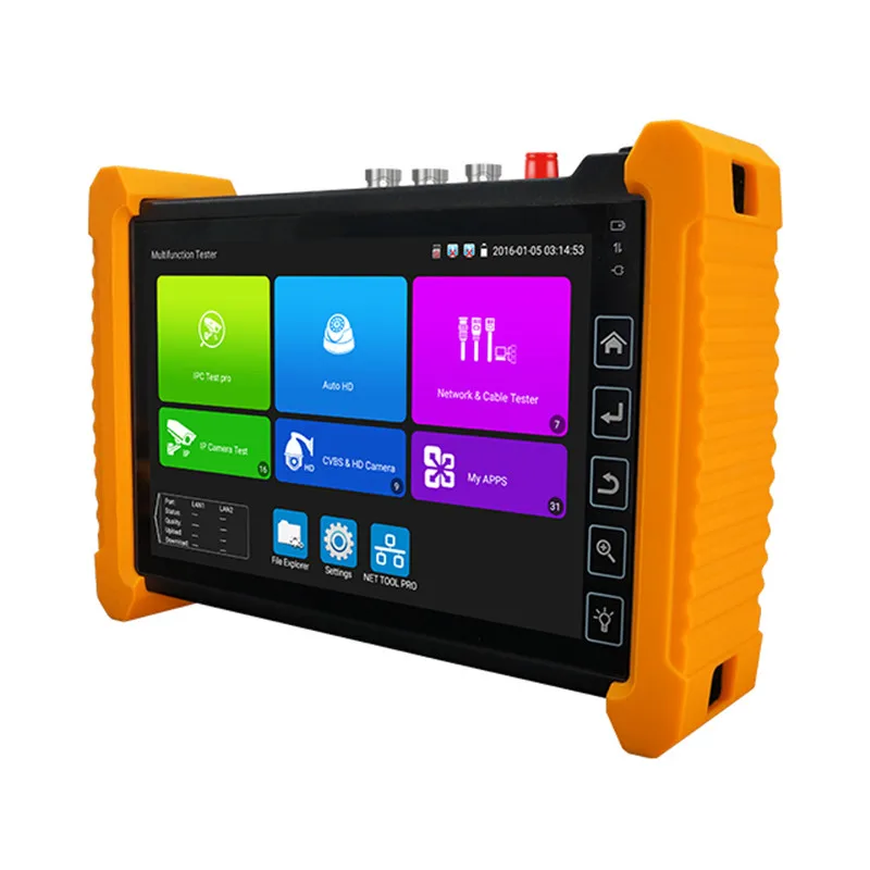 Ipc-7000 7 Pollici Cctv Tester Ip Cvi Tvi Ahd Sdi Analogico Vga 4K Hdmi Ingresso Ip Telecamera Tester Tracer