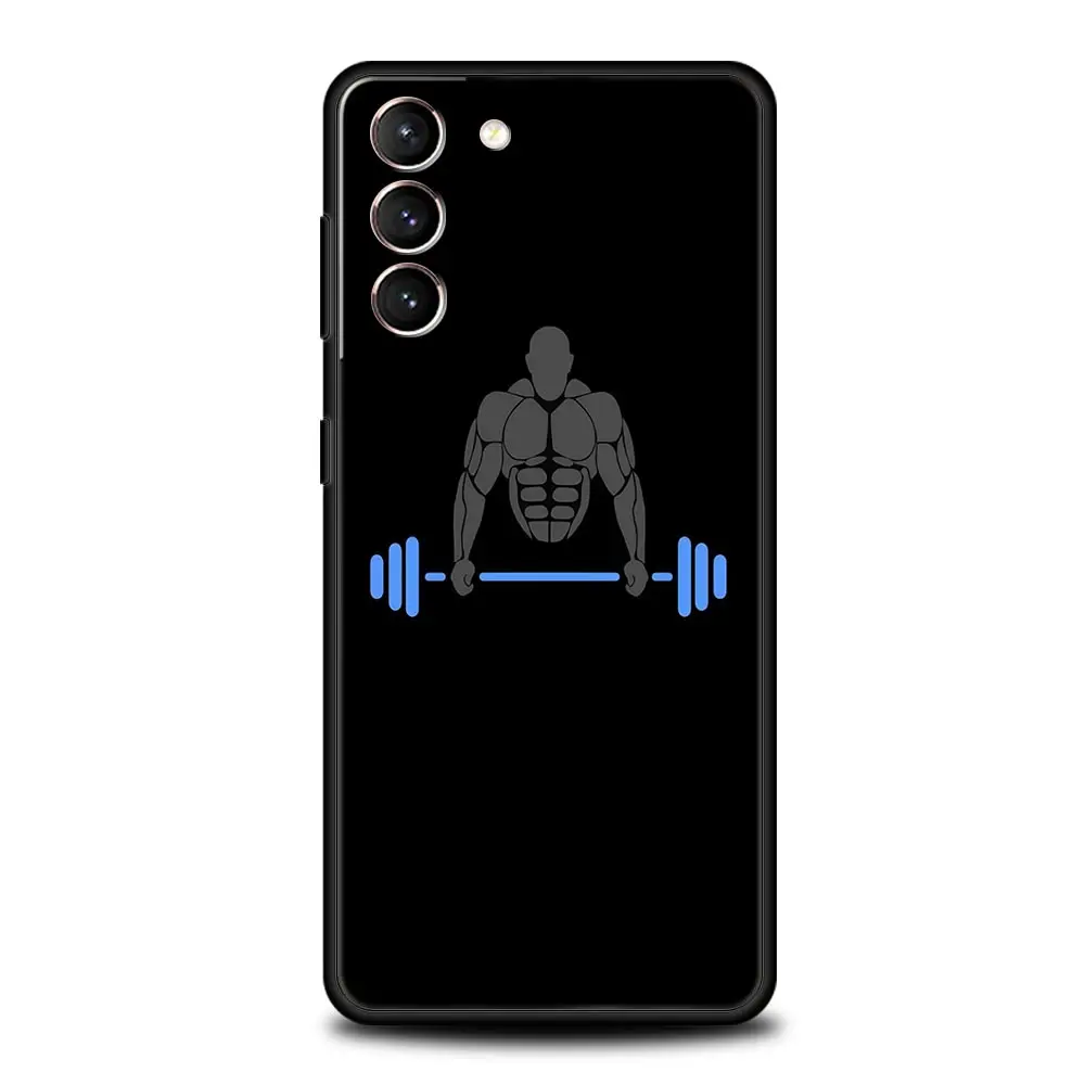 Gym Fitness Bodybuilding Soft Silicone Phone Case