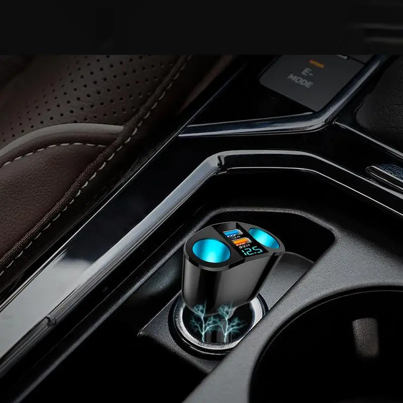 120W 5 In 1 Caricabatteria Da Auto Veloce Cavo Usb Di Tipo C Per Iphone Samsungs Cavo Di Ricarica Rapida Accendisigari Strumenti Elettronici Automatic