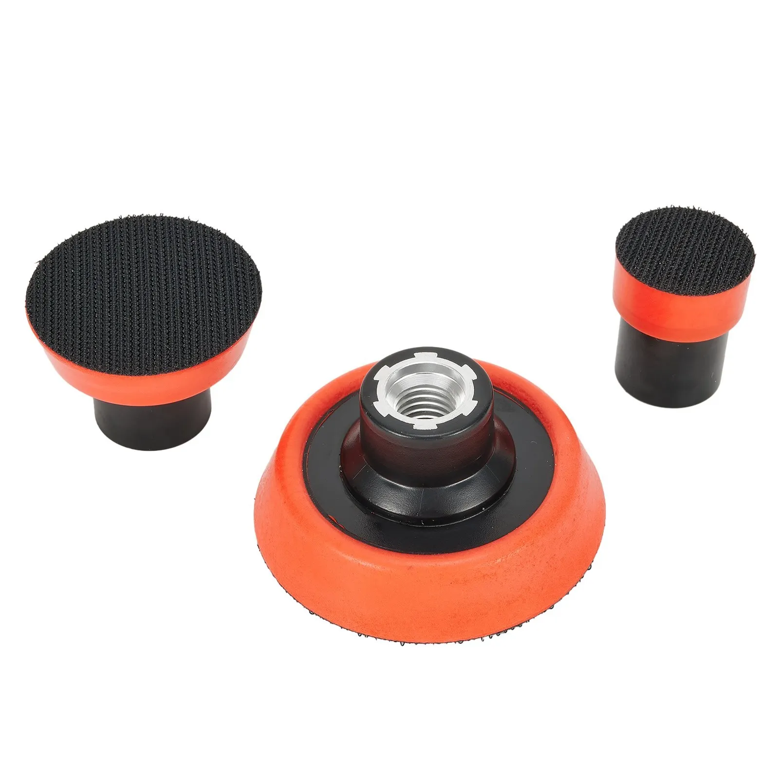 3PCS 1/2/3 Inch Plate Backing Pad Sanding Polishing Pad Holder Sponge Pad M14 For Angle Grinder Polisher Tools 3pcs drill bit set 6 5mm 8mm 10mm hss co cobalt containing spot weld cutter welding drill bit countersink bit power tools