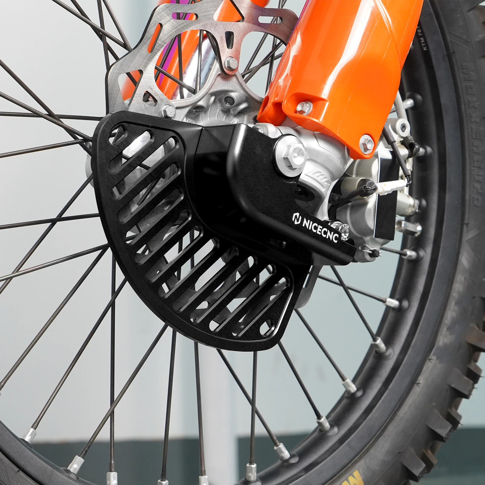 NICECNC Für 2024 Sherco 125 250 300 SE FACTORY 250 300 450 500 SE-F SEF FACTORY 2021-2024 Vorne Hinten Bremsscheibe Abdeckung Schutz Kit – Detail 12