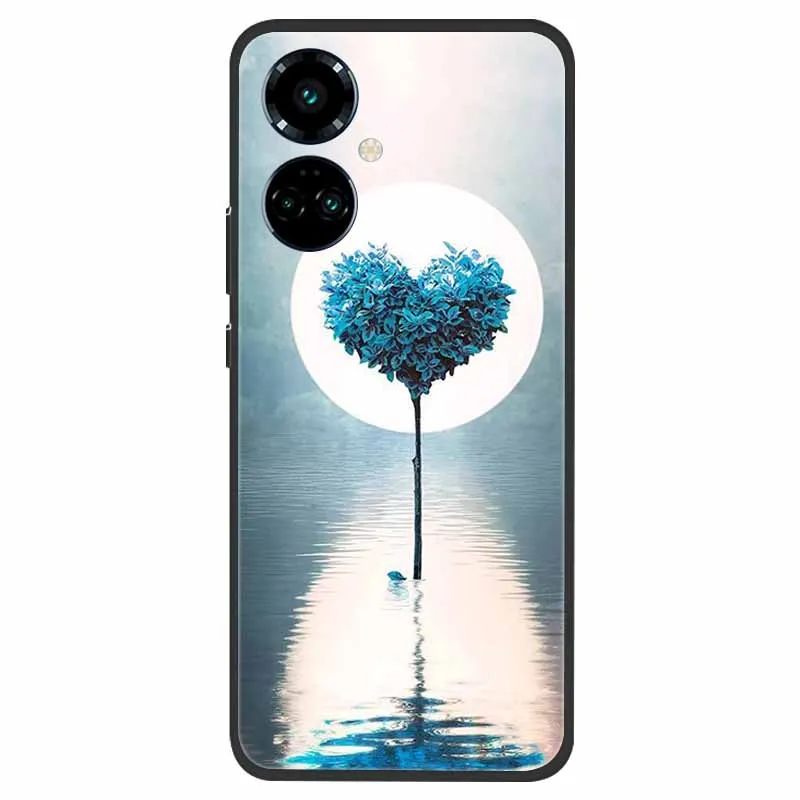 Tecno Camon 19 Shockproof Soft Silicone TPU Back Cover - Cute Design