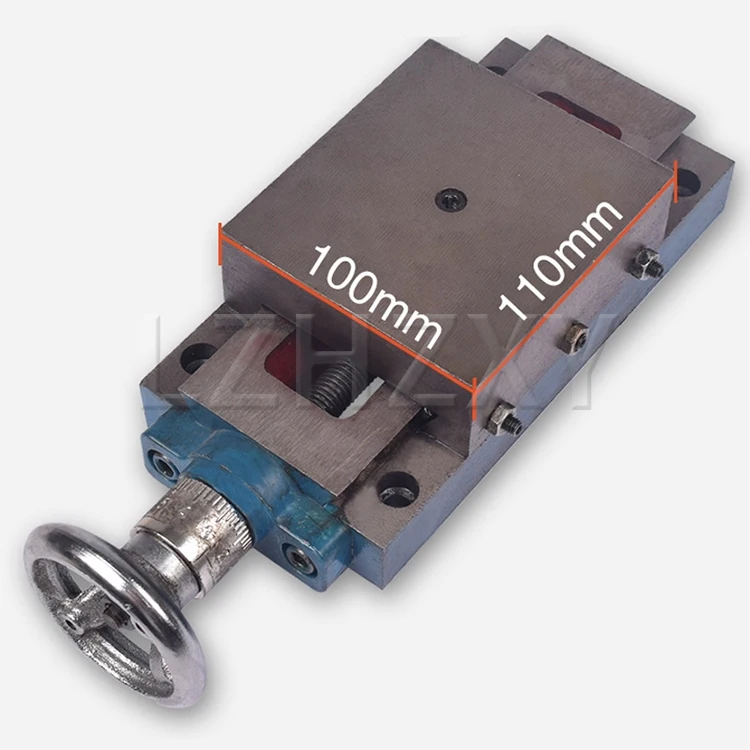 Precision heavy-duty cross slide dovetail slot drag plate hand crank screw movin