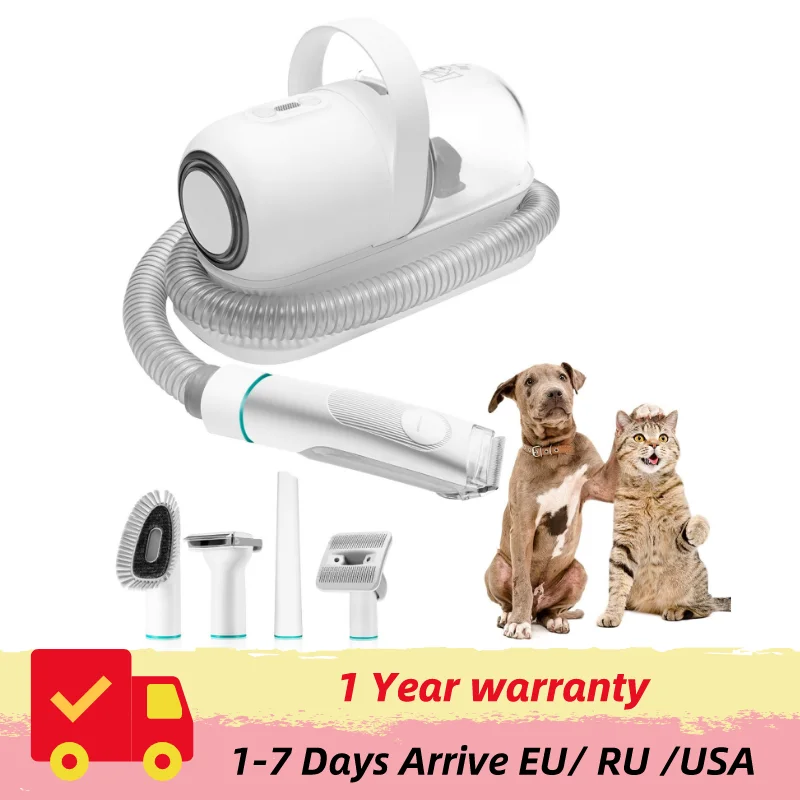 Neabot P1 Pro Pet Grooming Kit & Vacuum Suction 99 Pet Hair