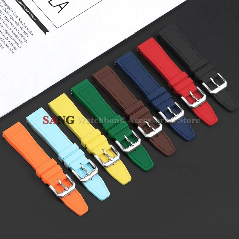 Quick Release Waterproof Silicone Sport Watch Strap - Soft Universal Band