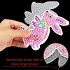 15 Pieces Fuse Beads Boards 5mm Clear Plastic Pegboards with Colorful Cards Kids Craft DIY Toys Perler Hama Beads Pixel Puzzle 3