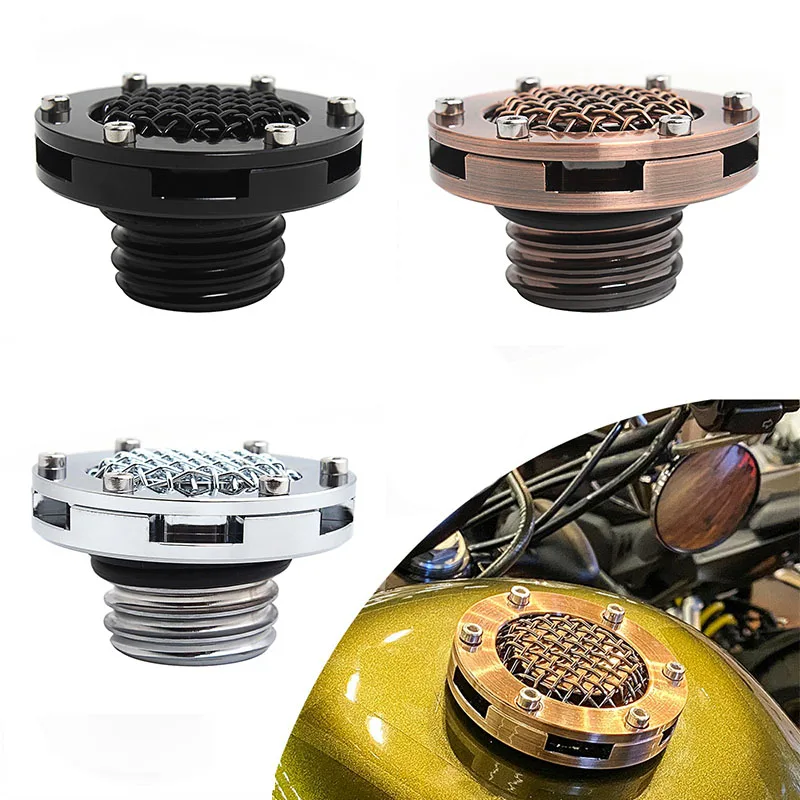 Motorcycle Gas Cap Cnc Aluminium Tank Decoratieve Olie Cap Past Voor