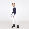 Children Half Silicone Horse Riding Pants Breeches Soft Breathable Four Way ElasticEquestrian pants Unisex Horse Riding 6