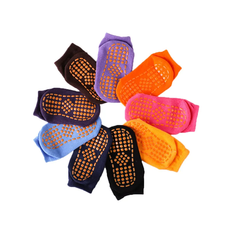 

Anti-slip Baby Socks Soft Breathable Sweat Absorption Comfortable Boys Girls Floor Socks With Non-slip Silicone Bottom 1-4Years