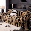Luxury Leopard Sofa Cover Furry Blanket Plush Universal Couch Towel Sofa Cover Home Decor Blankets For Living Room Bedroom 1