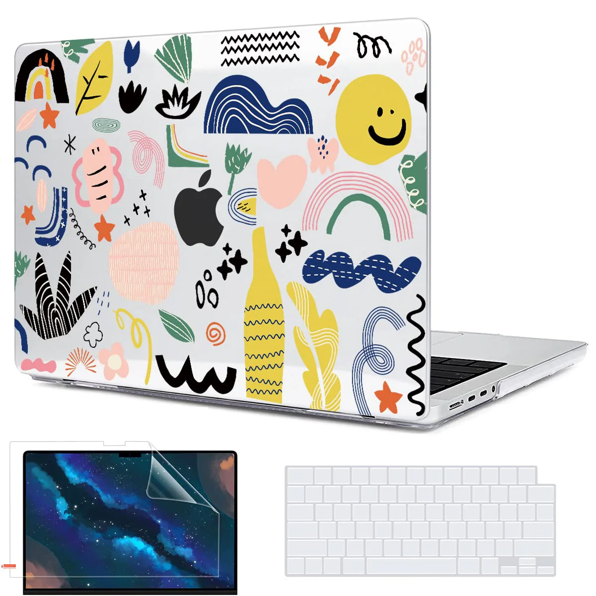 Custodia Per Laptop Per Macbook Pro 16 A2991 A2780 M1 M2 Chip Air 13 2023 M3 Pro 14 A2992 Per Macbook Pro 14 Case 2023 Air 15.3 A2941