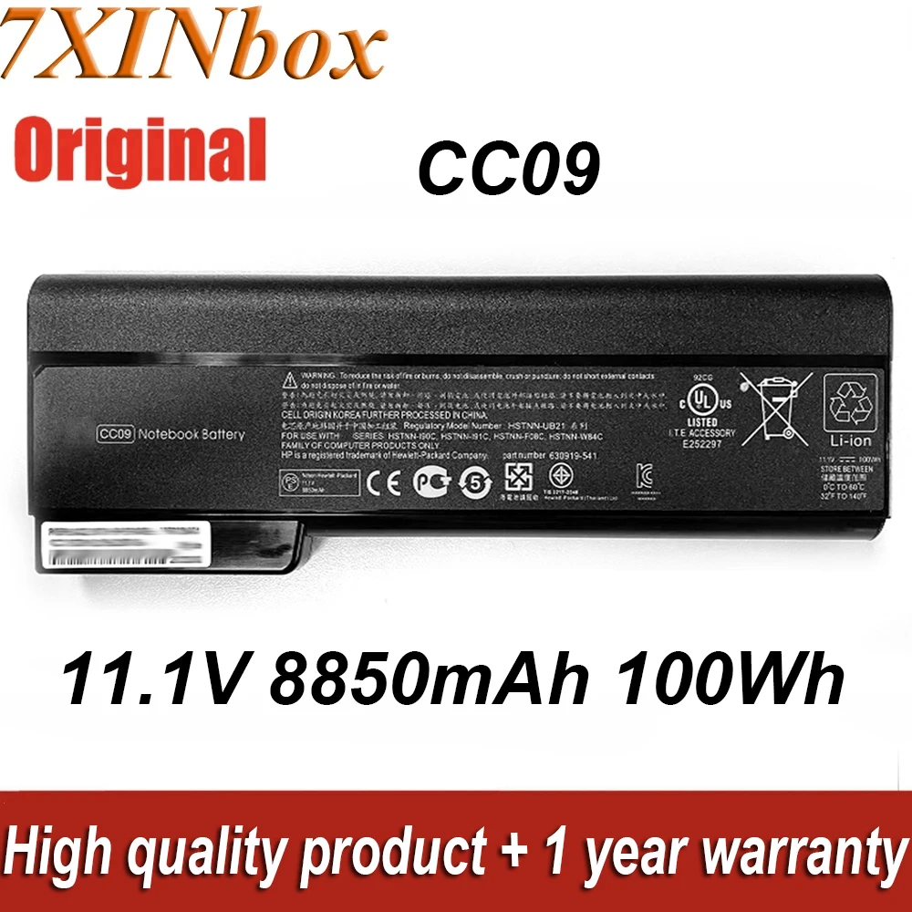 7XINbox CC09 CC06 11.1V 8850mAh 100Wh Original Laptop Battery For HP