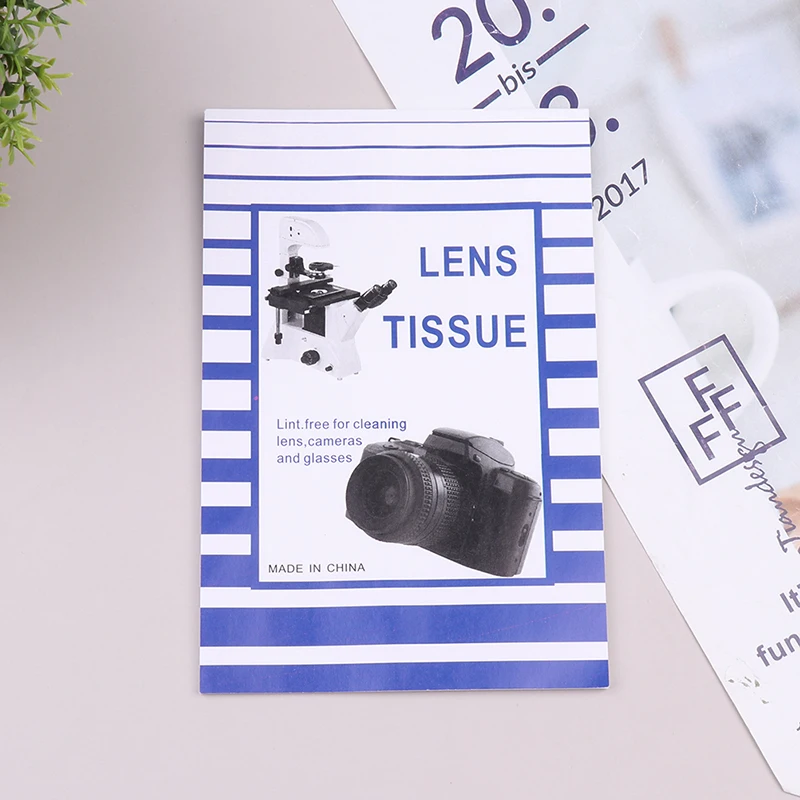 Lens Cleaning Paper Wipes Camera Wipe Microscope Eyeglasses Kit Cleaner tissue Lenses Glasses Tissues Goggles Eyeglass 2