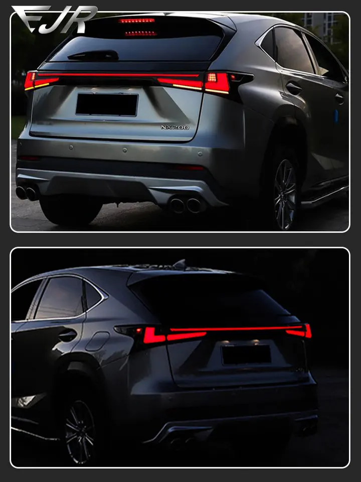 Lexus nx用LEDテールライト、シーケンシャルターンテールライト