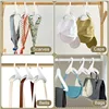 10/20/30pcs Hook Set Widen Hangers Hat Scarf Shawls Purse Handbag Storage Holder Wardrobe Organizer Bag Rack Storage Hangers 3