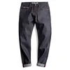 Maden Vintage 14.5oz Selvedge Raw Denim Jeans with YKK Zipper Fly Embroidery Straight Jeans Classic Men's Autumn Solid Trousers 5