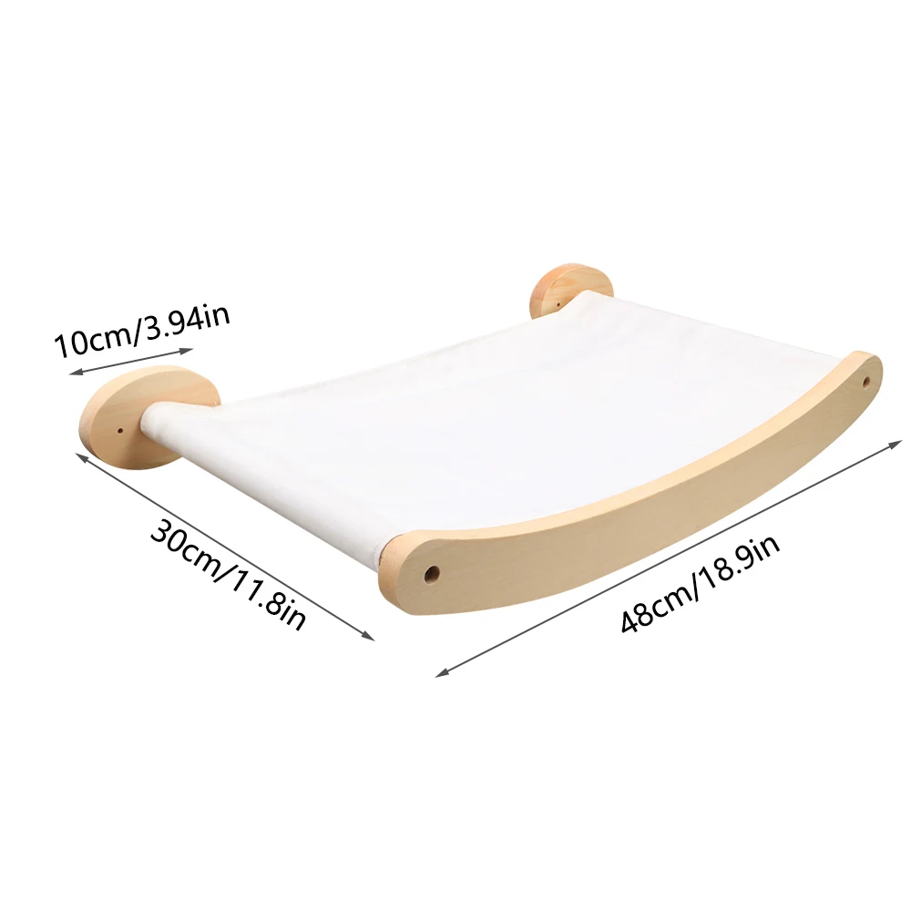 מדפים לטיפוס חתולים על הקיר, מונחים על הקיר, רהיטי עץ לחיות מחמד, מיטות חתולים לשינה, אביזרים לחתולים