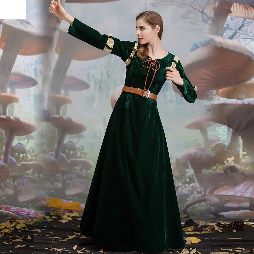 Halloween Costumes Vestito Carnevale Merida Brave Princess Merida