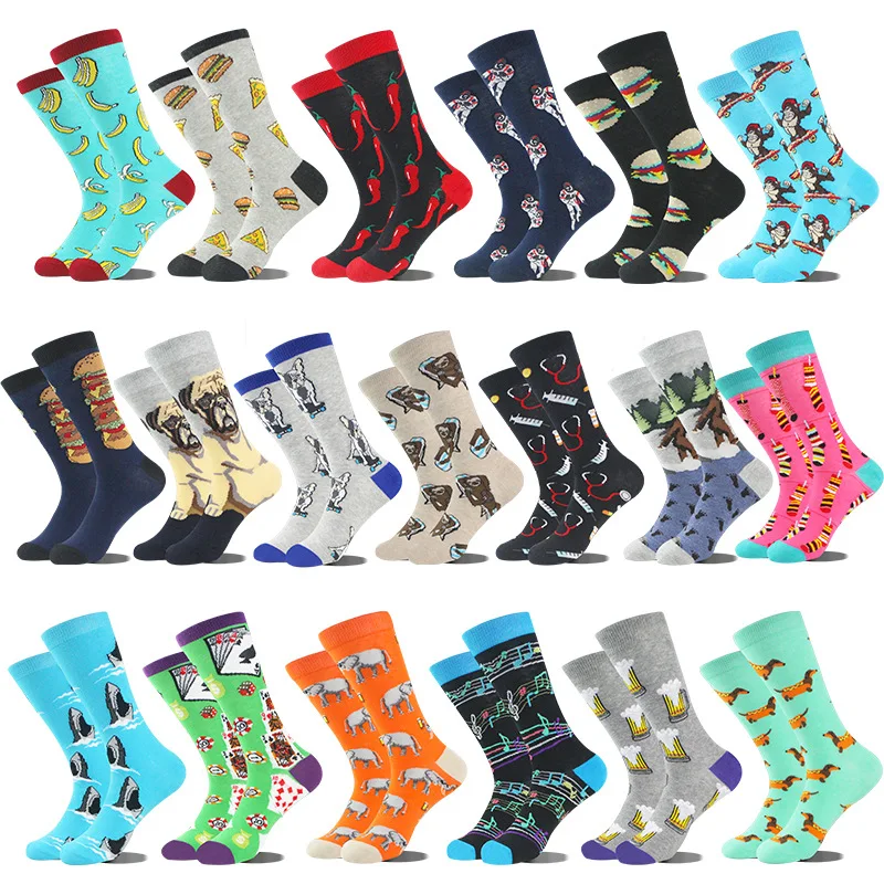 

New Anime Men Socks Long Socks Men‘s Knee-High Couples cosplay Socks Personality Hip Hop Harajuku Funny Sock for Women