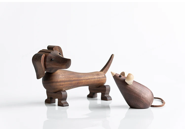 

Dog wooden decoration toy Wooden decoration