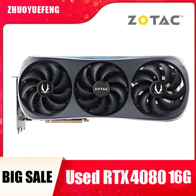 RTX 4080-16GB AMP EXTREME AIRO Jogo Placas De Placa Gráfica, Placa De  Vídeo, Geforce Computador